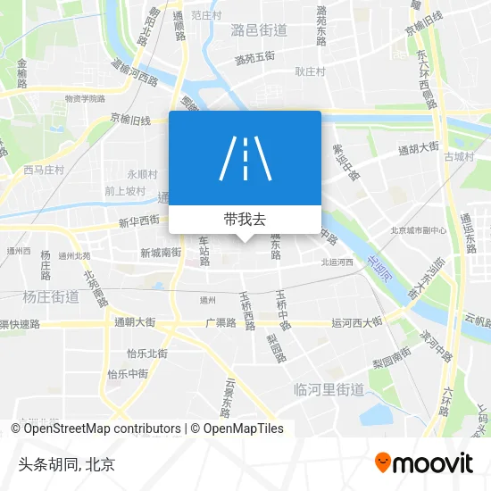 头条胡同地图