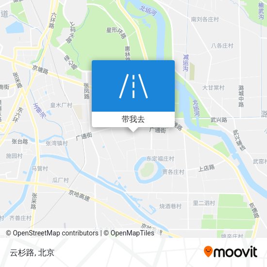 云杉路地图