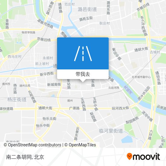 南二条胡同地图