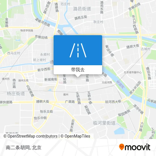 南二条胡同地图
