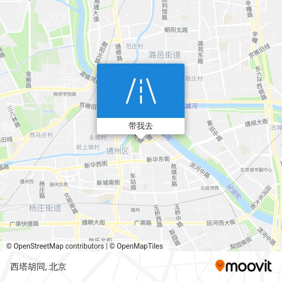 西塔胡同地图