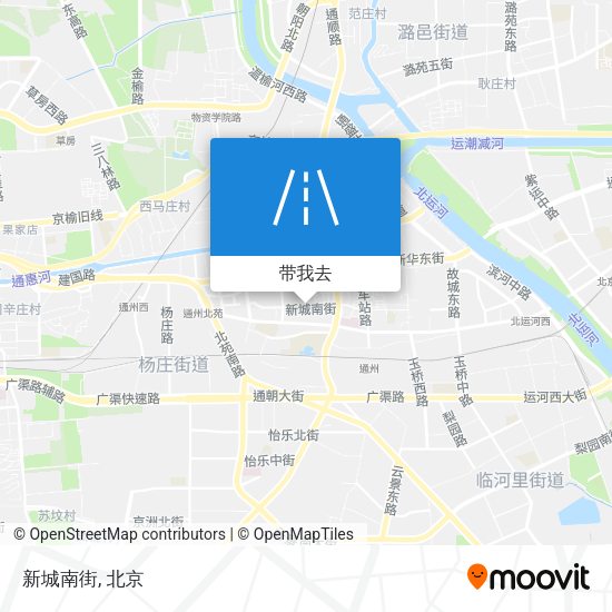 新城南街地图
