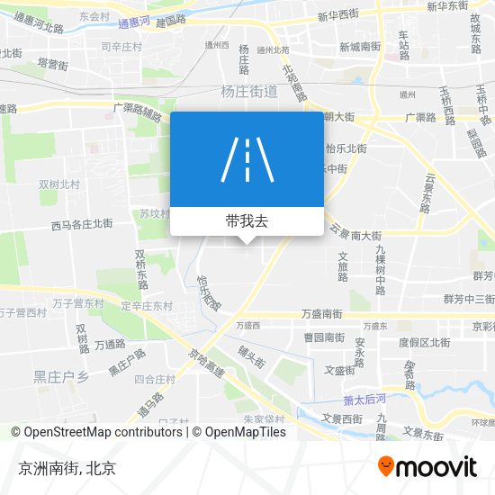 京洲南街地图