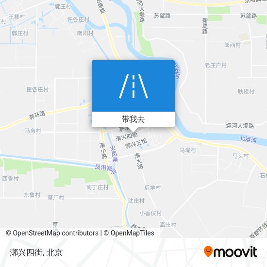 漷兴四街地图