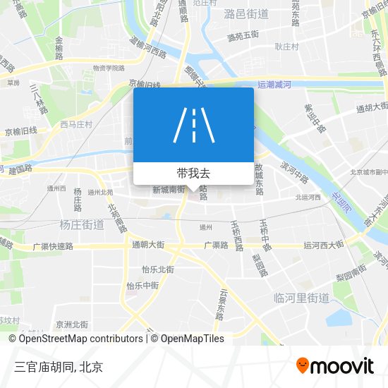 三官庙胡同地图