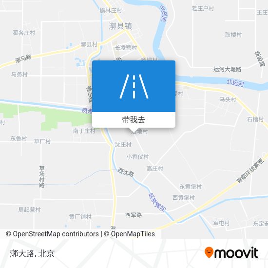 漷大路地图