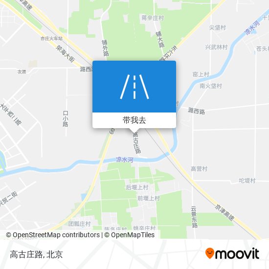 高古庄路地图