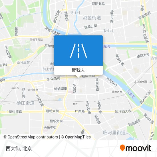 西大街地图