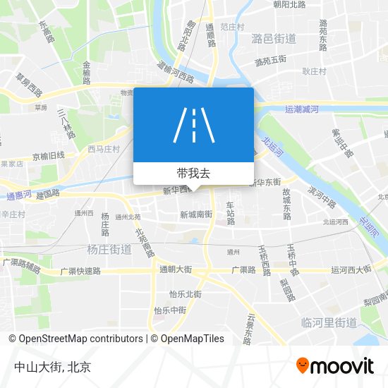 中山大街地图
