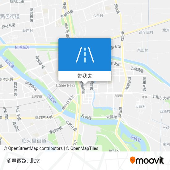 涌翠西路地图