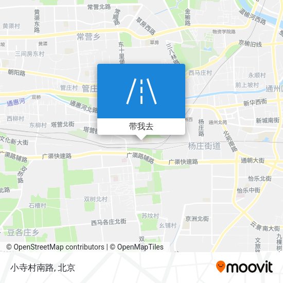 小寺村南路地图