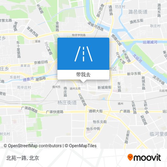 北苑一路地图