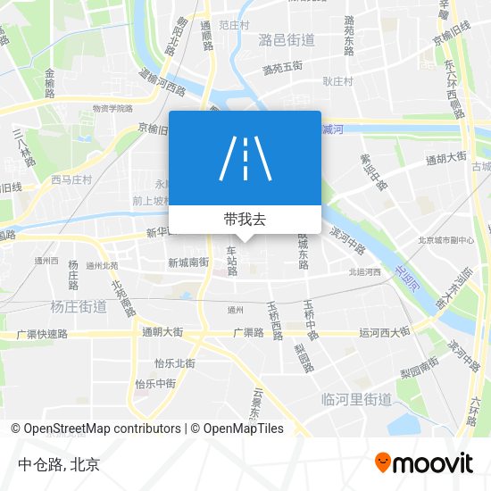 中仓路地图