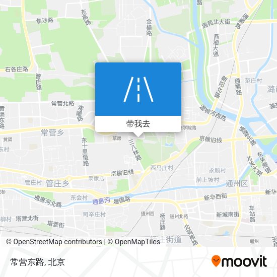常营东路地图