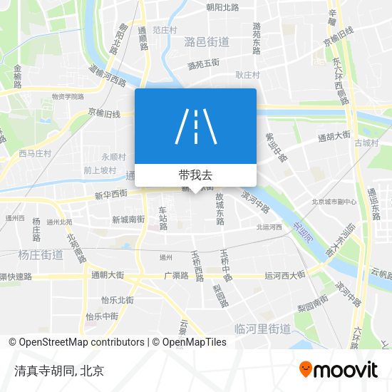 清真寺胡同地图