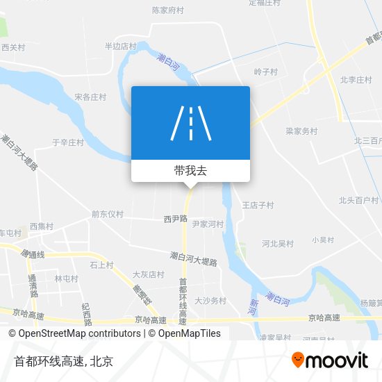 首都环线高速地图