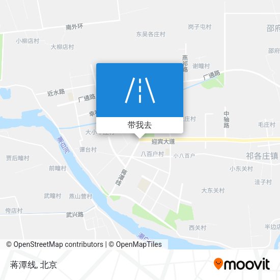 蒋潭线地图