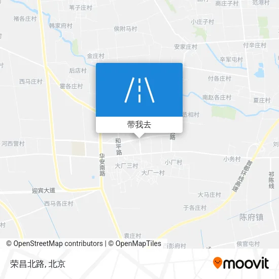 荣昌北路地图