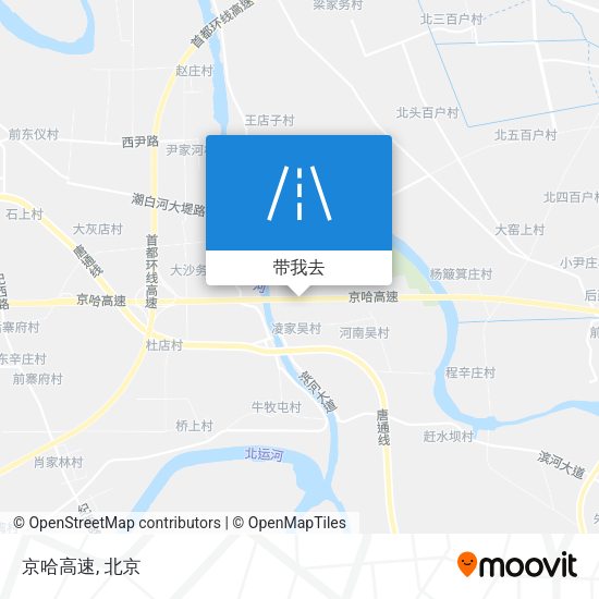京哈高速地图