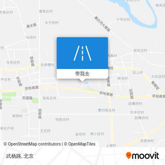 武杨路地图