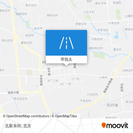 北新东街地图