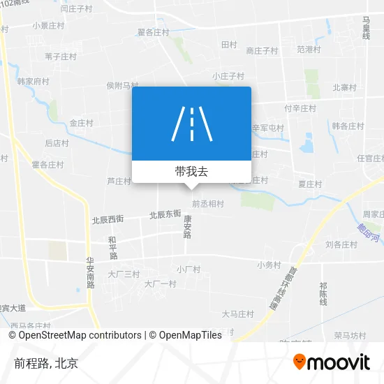 前程路地图
