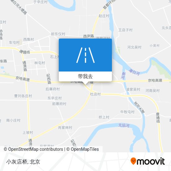 小灰店桥地图