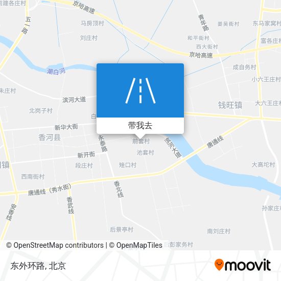 东外环路地图