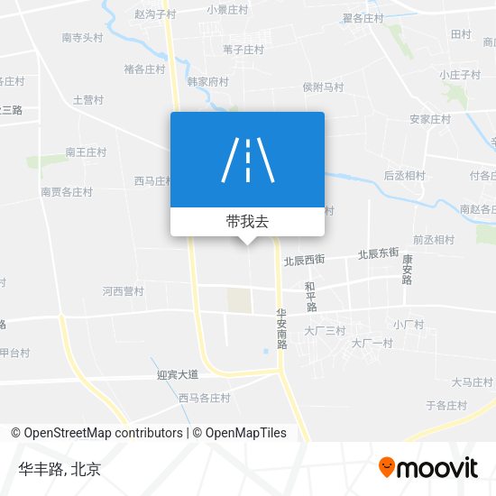 华丰路地图