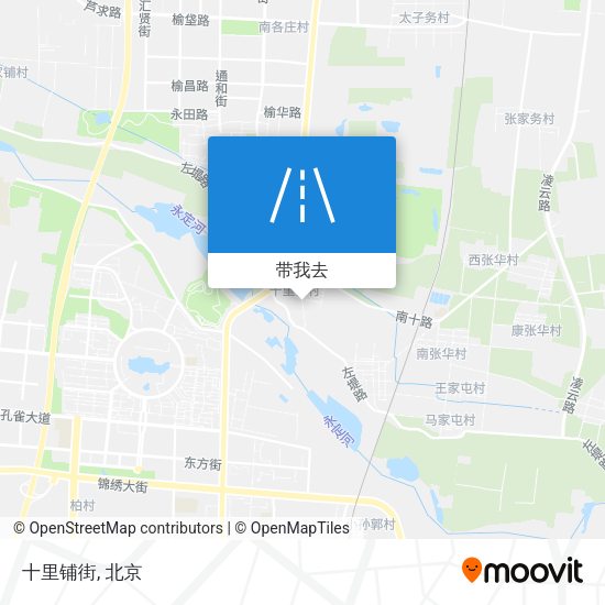 十里铺街地图
