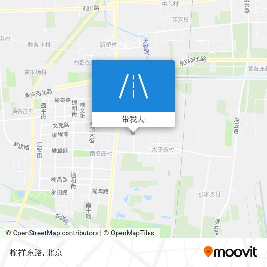 榆祥东路地图