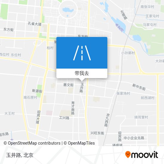 玉井路地图
