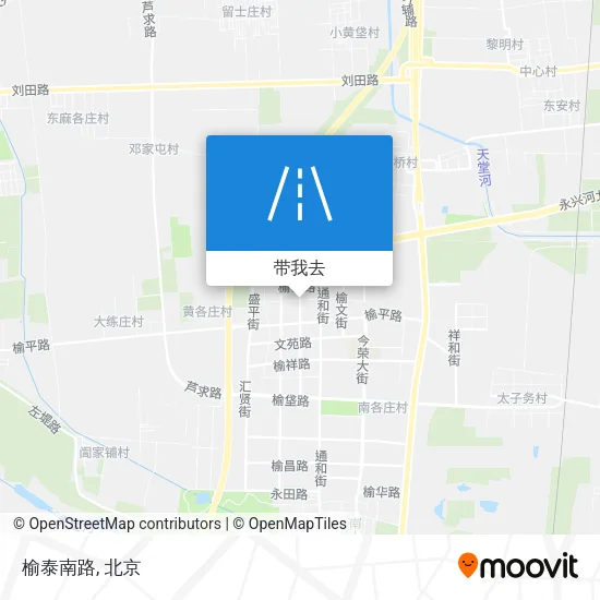 榆泰南路地图