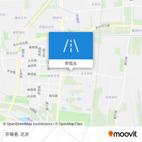 开顺巷地图