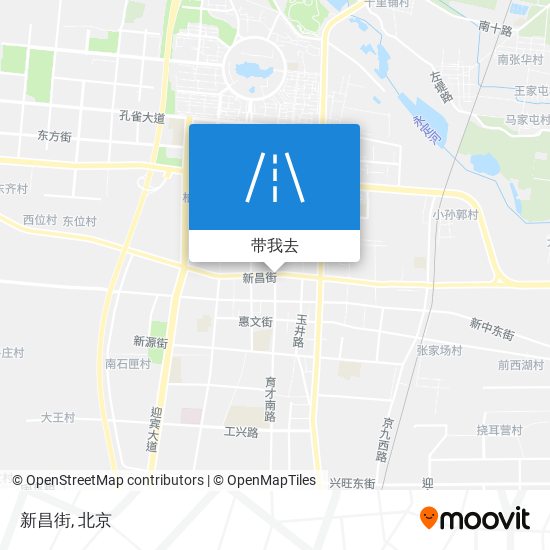 新昌街地图