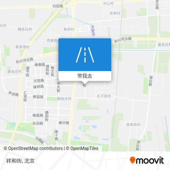 祥和街地图