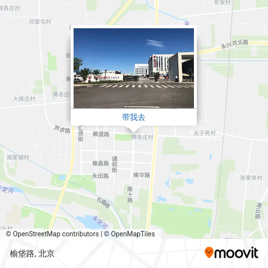 榆垡路地图