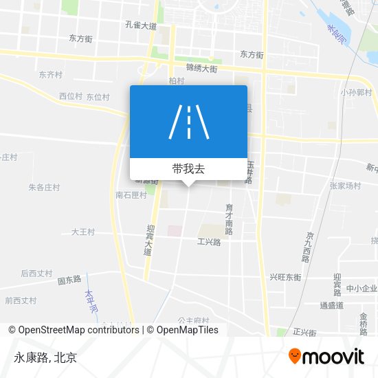 永康路地图