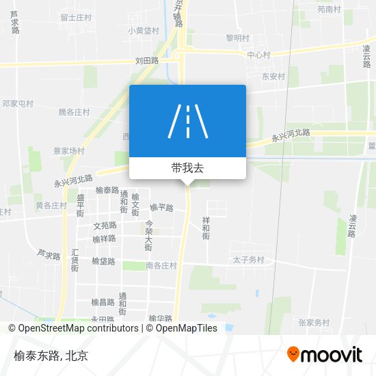 榆泰东路地图