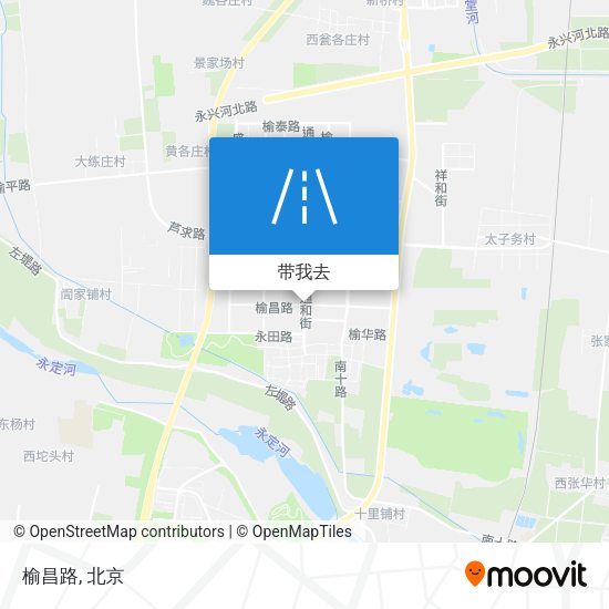 榆昌路地图