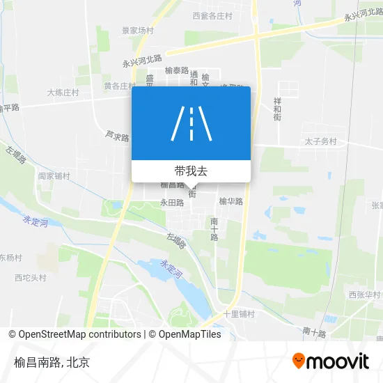 榆昌南路地图