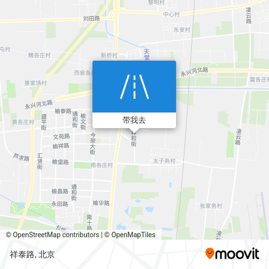 祥泰路地图
