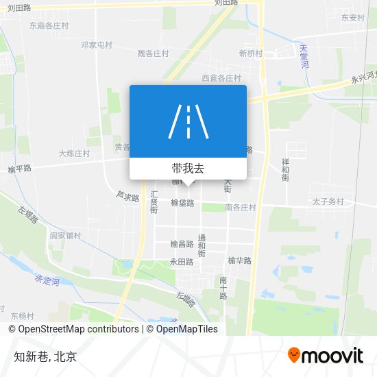 知新巷地图