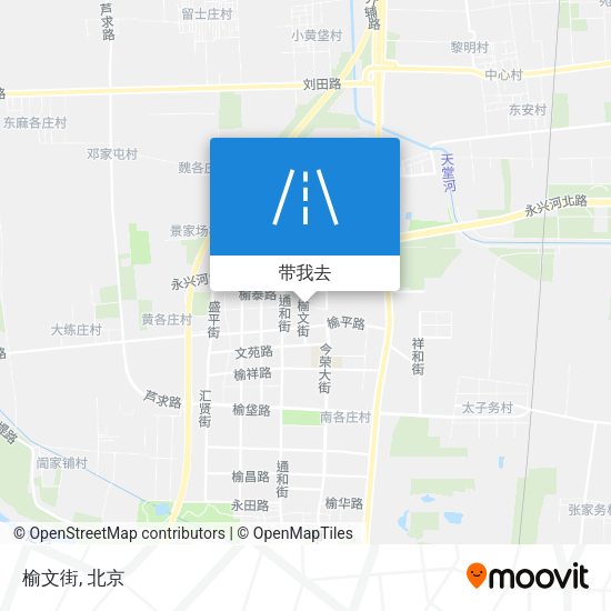 榆文街地图