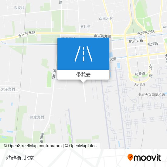 航维街地图