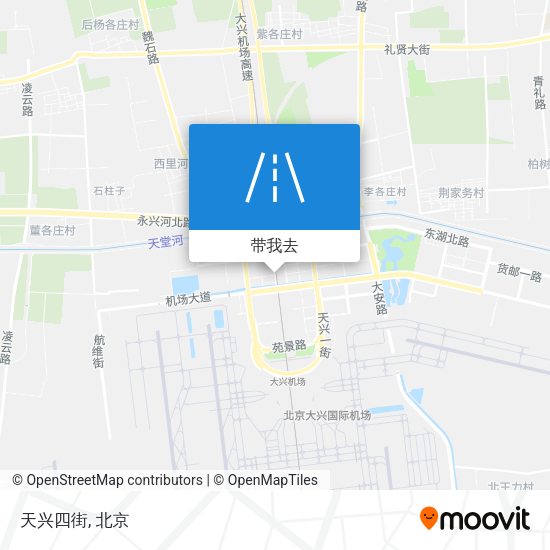 天兴四街地图
