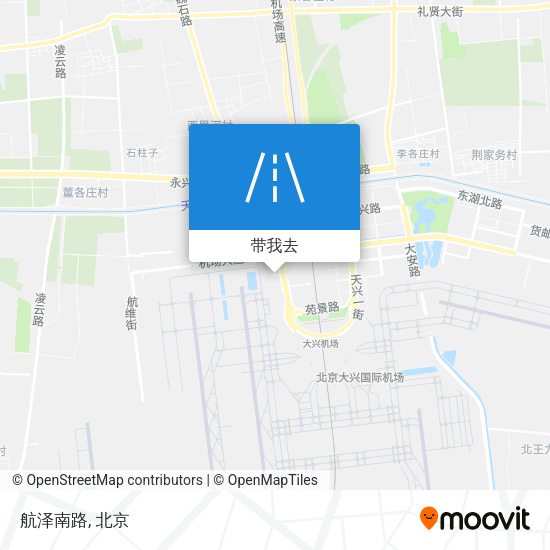 航泽南路地图
