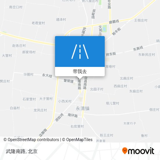 武隆南路地图