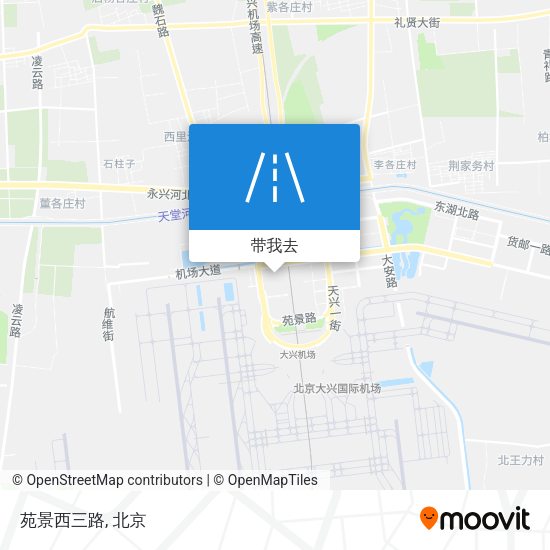苑景西三路地图