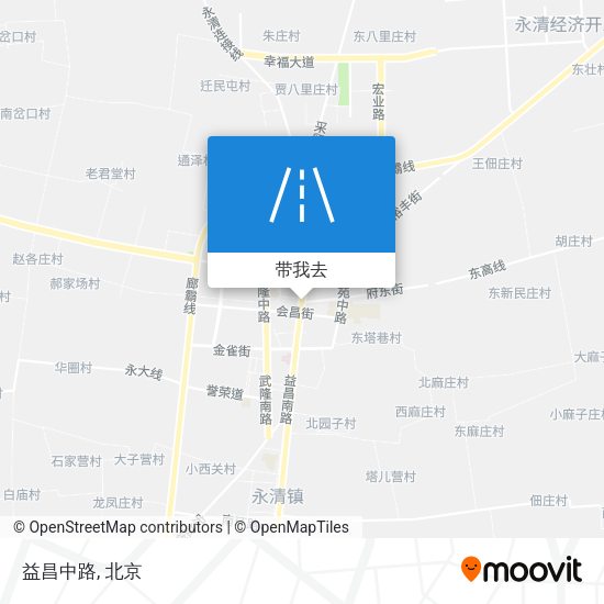 益昌中路地图